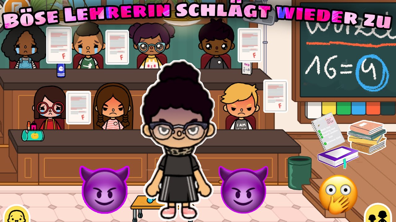 😈 DIE BÖSE LEHRERIN SCHLÄGT WIEDER ZU| TOCA BOCA SCHULE STORY DEUTSCH | GESCHICHTE | TOCA LIFE WORLD