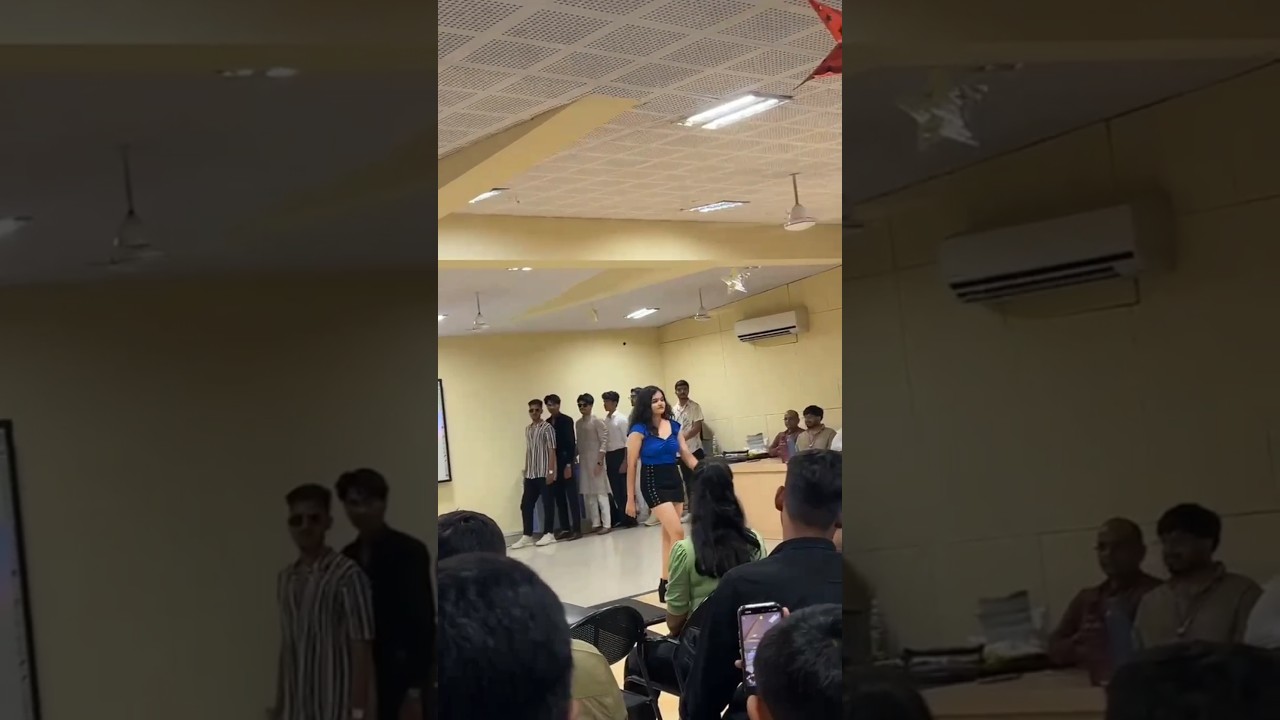 College ramp walk Jaipur National University Freshers 2024 