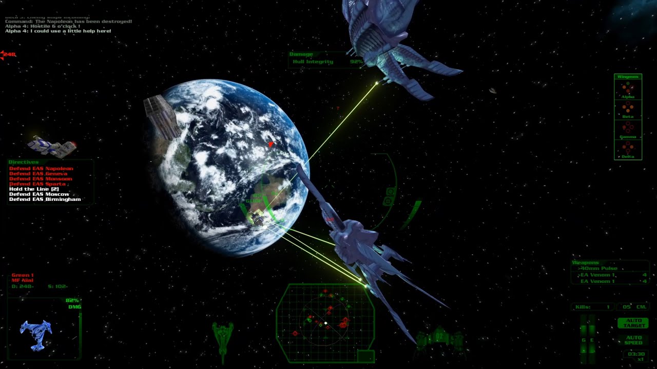 The Babylon Project: Earth Minbari War (Freespace 2 Open)