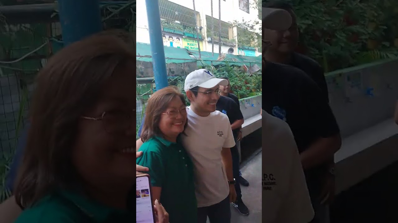 Yorme Isko Moreno visits Legarda Elementary School 