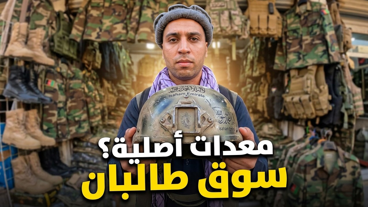 دخلت سوق المجاهدين حيث يباع جميع مستلزمات جيش طالبان🇦🇫