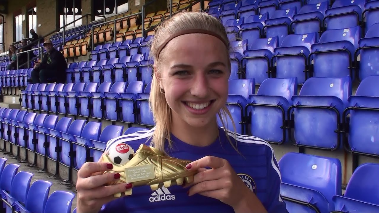 Women's Football Diaries 2014. 100,000 YouTube Views Award Ft. Jackie Groenen. Chelsea Ladies F.C