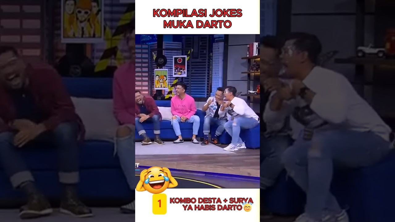 Kompilasi jokes muka Darto bikin ngakak #lucu