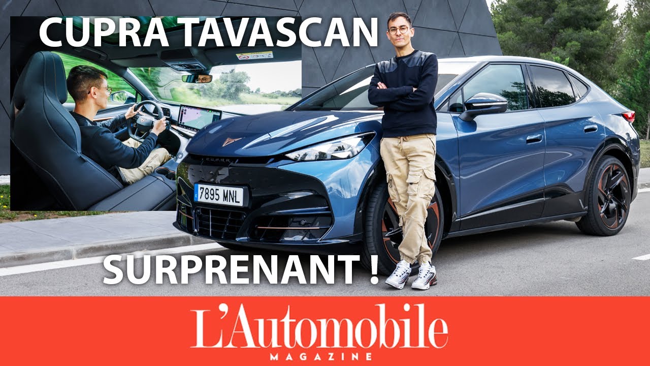 Essai Cupra Tavascan : 100 % électrique et surprenant à plus d'un titre !