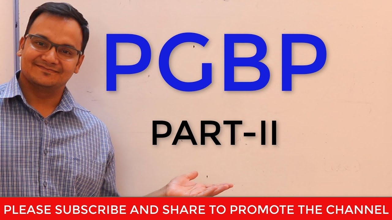 PGBP :: Part 2