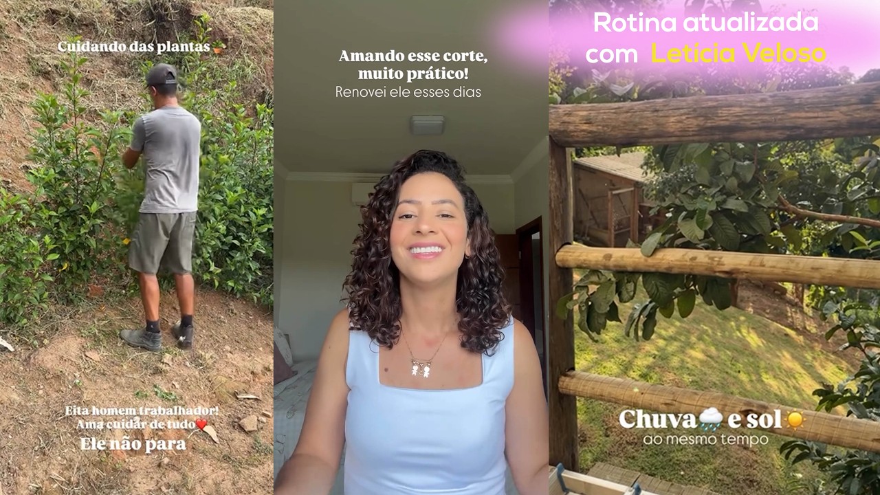 Letícia Velos | Rotina atualizada da semana direto dos stories.