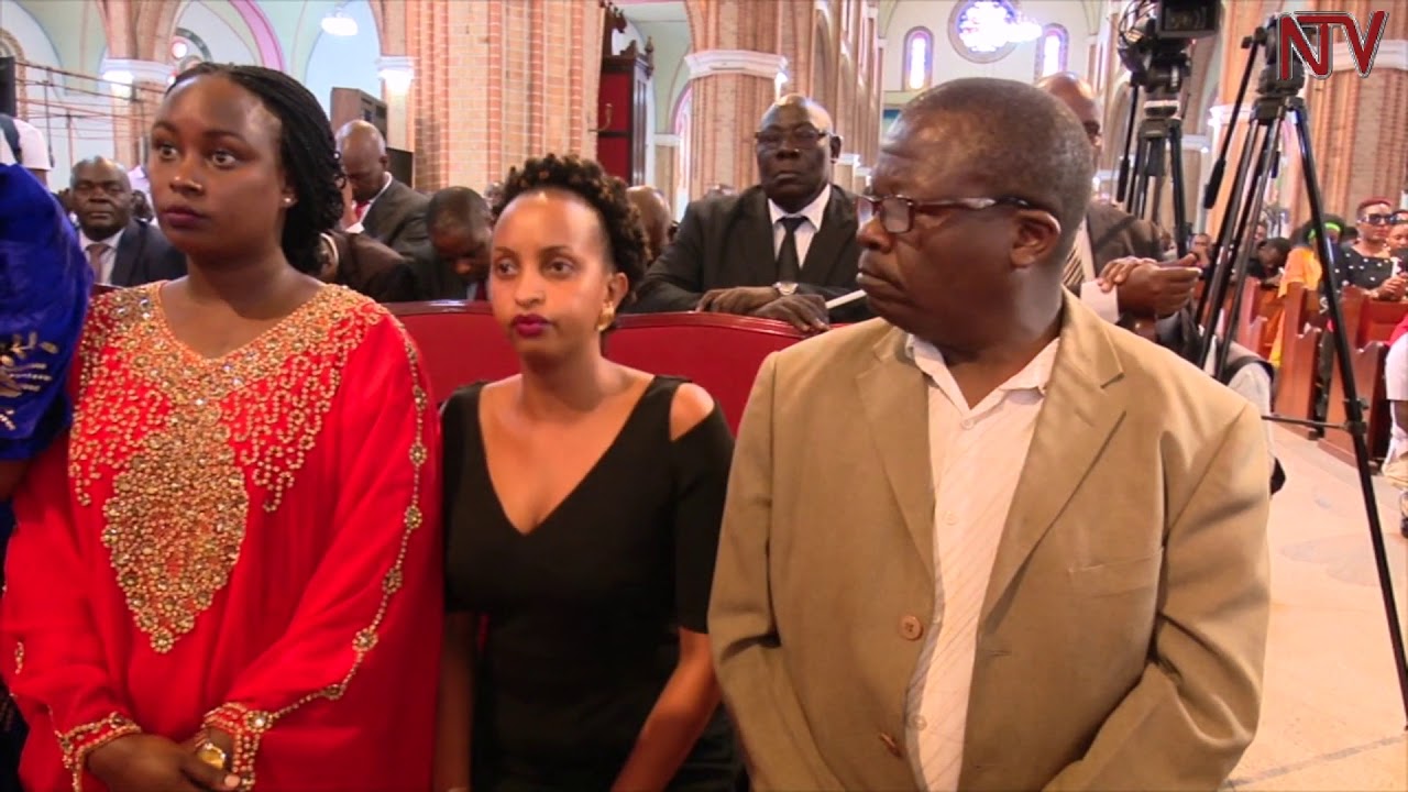 Family and friends pray for Bobi Wine at Lubaga Cathedral