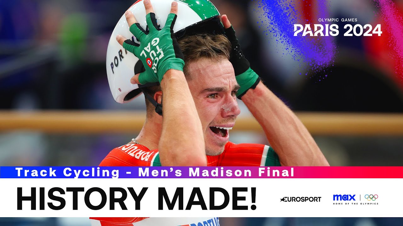 HISTORY MADE FOR PORTUGAL 🇵🇹 | Men's Madison Final - Gold | #Paris2024 #Olympics