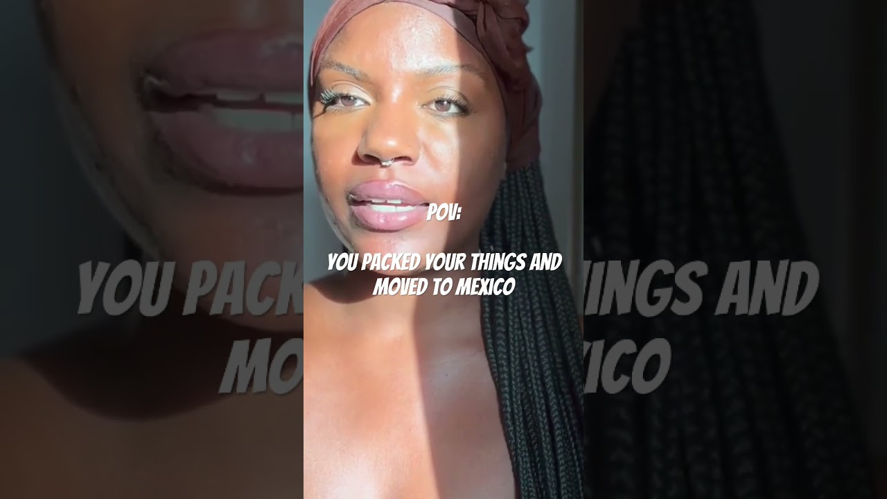 I packed all my bags and moved to Playa Del Carmen Mexico as. black Expat