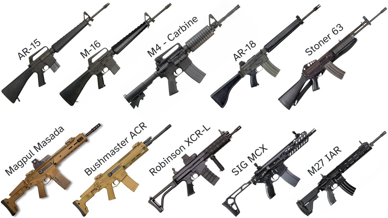 Every American Rifle ... Explained in 10 minutes!