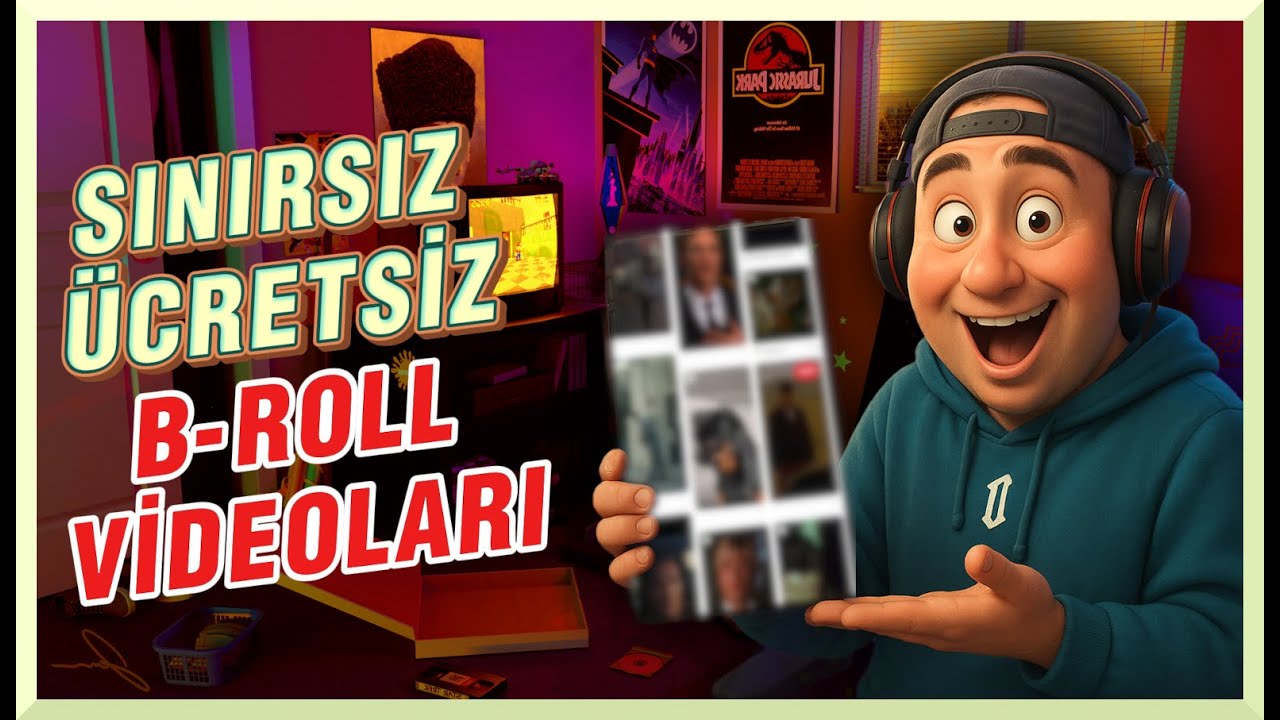 💡B-ROLL NASIL BULUNUR? ✅  Video Edit İ&ccedil;in Sınırsız G&ouml;rsel Kaynakları!