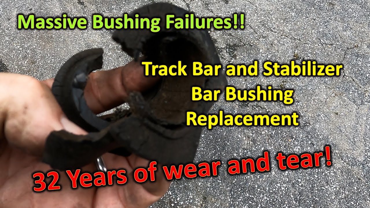 Jeep YJ Track Bar and Sway Bar Bushing Replacement How To