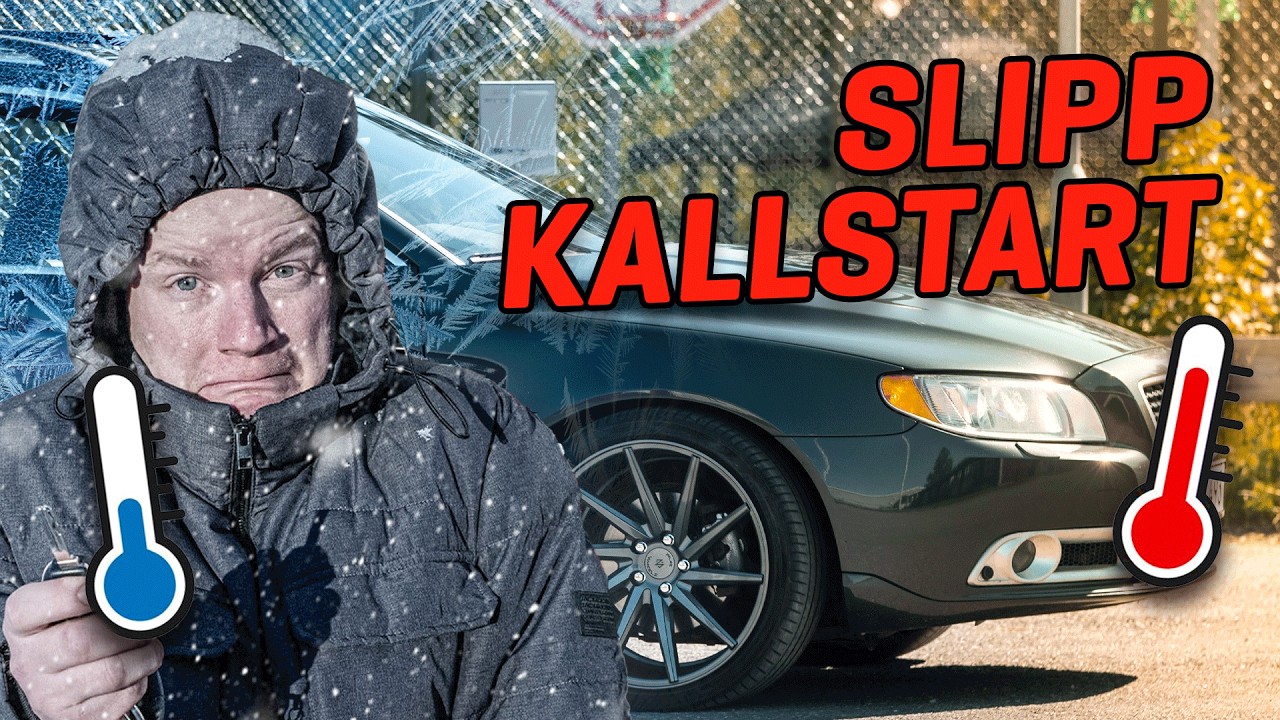 Sluta förstöra motorn med kallstarter - Motorvärmare Volvo V70