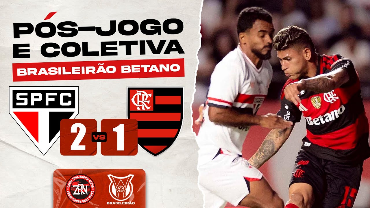 SÃO PAULO X FLAMENGO | BRASILEIRÃO 2026 | PÓS-JOGO E COLETIVA (AO VIVO)