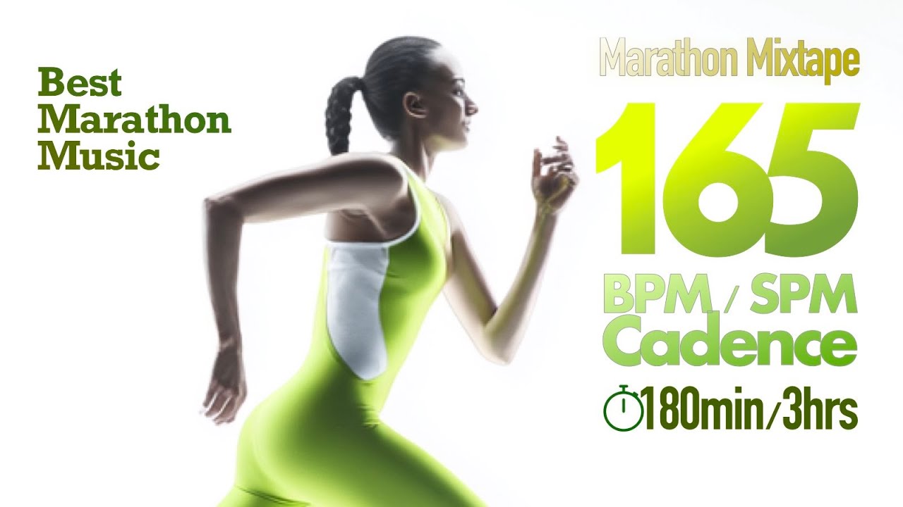 180-Minute 165BPM Running Music | Steady Cadence for Strong Endurance | Pace Training Mix