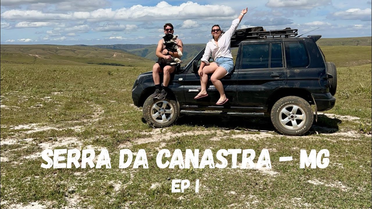 SERRA DA CANASTRA - MG: Serra Branca, Caminho do Céu e Cachoeira Zé Carlinhos de Pajero TR4!
