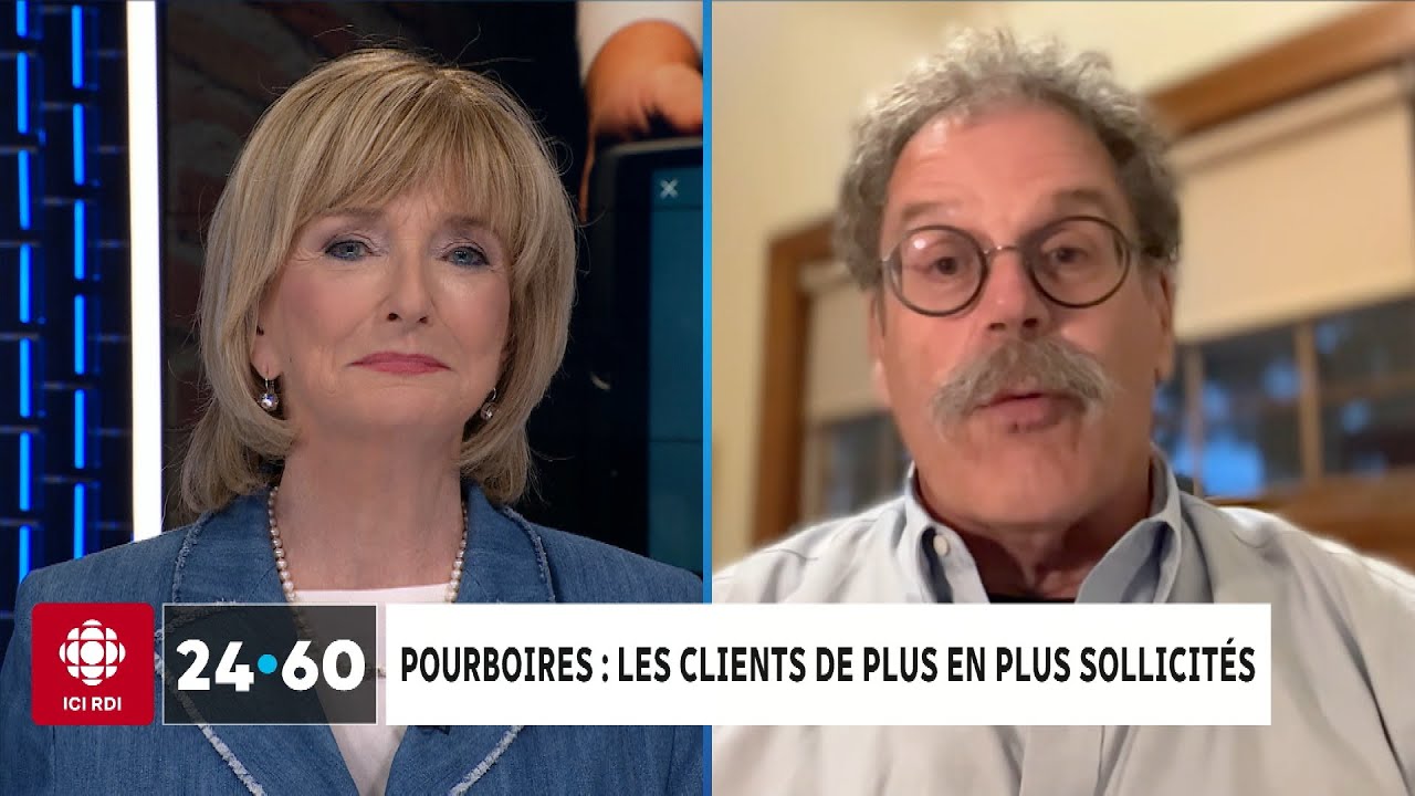 24•60 | Pourboires : les clients de plus en plus sollicités