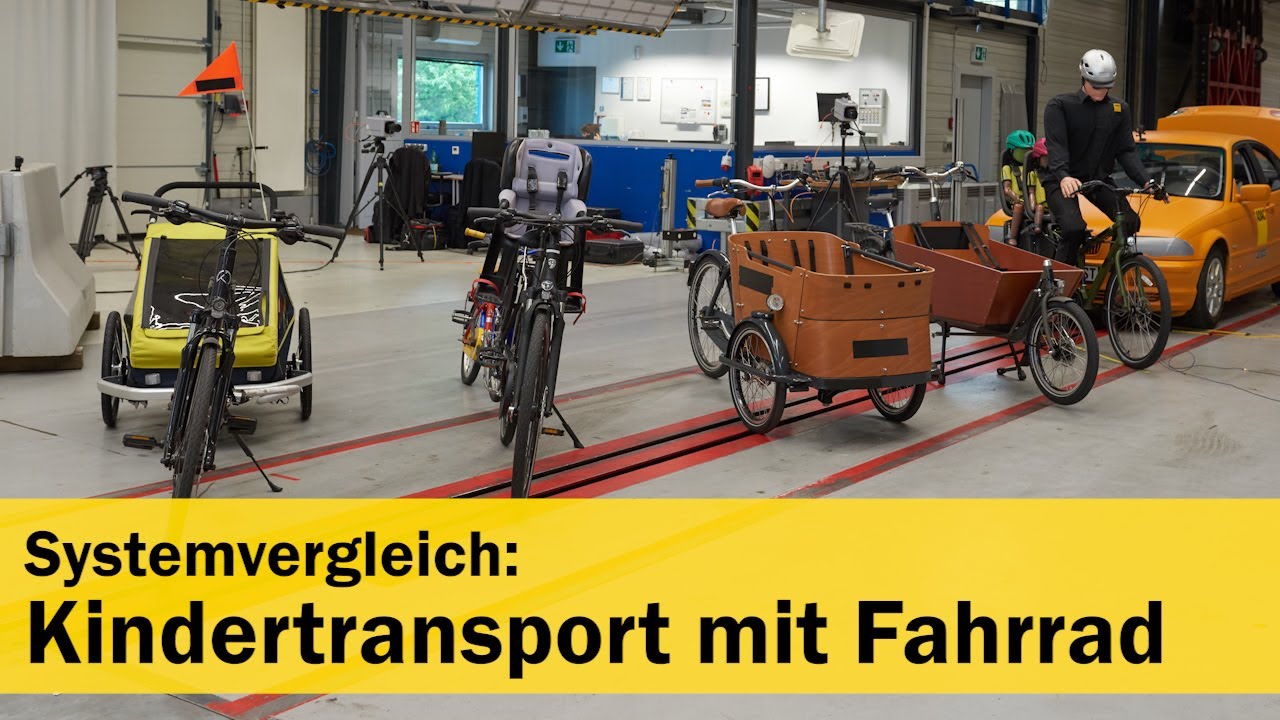 Kindertransport mit Fahrrad - Vor- und Nachteile im Systemvergleich | ÖAMTC