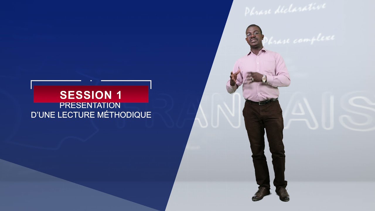 FRANCAIS Tle - Orale du BAC - présentation d’une lecture méthodique. Suivez moi sur www.edugate.ci