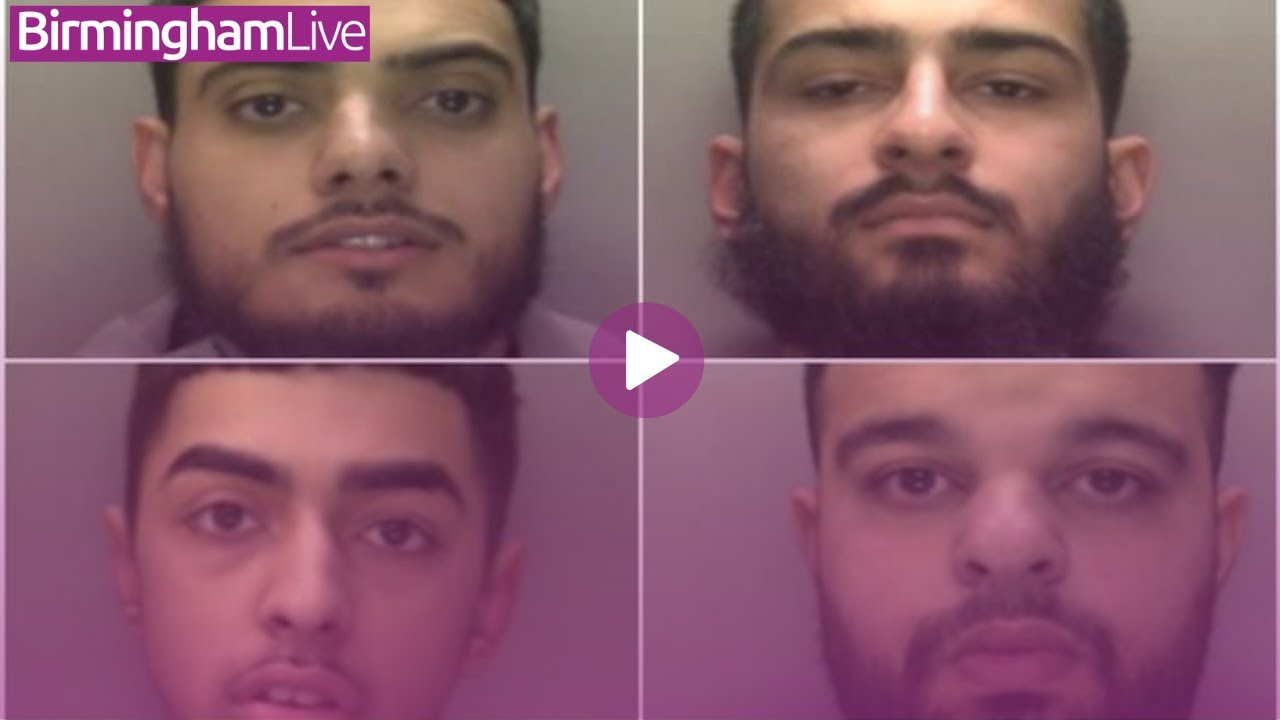 Moment brazen gang film themselves doing wheelies in stolen car