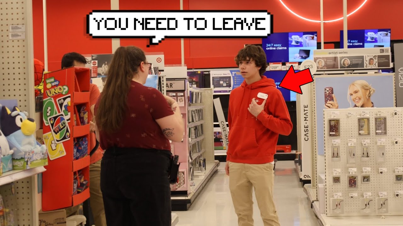 Fake Target Employee Prank!