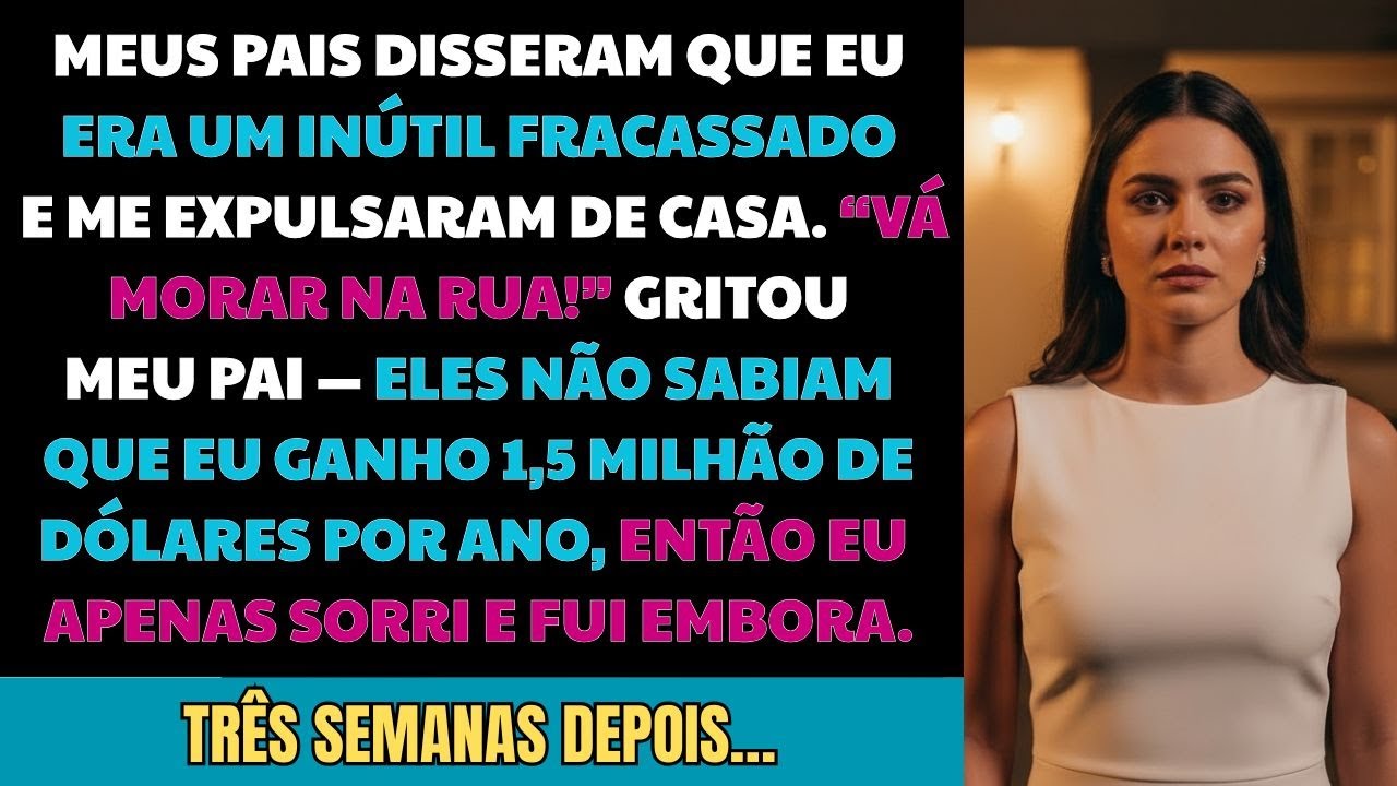 Me chamaram de fracasso e me expulsaram de casa—sem imaginar que…