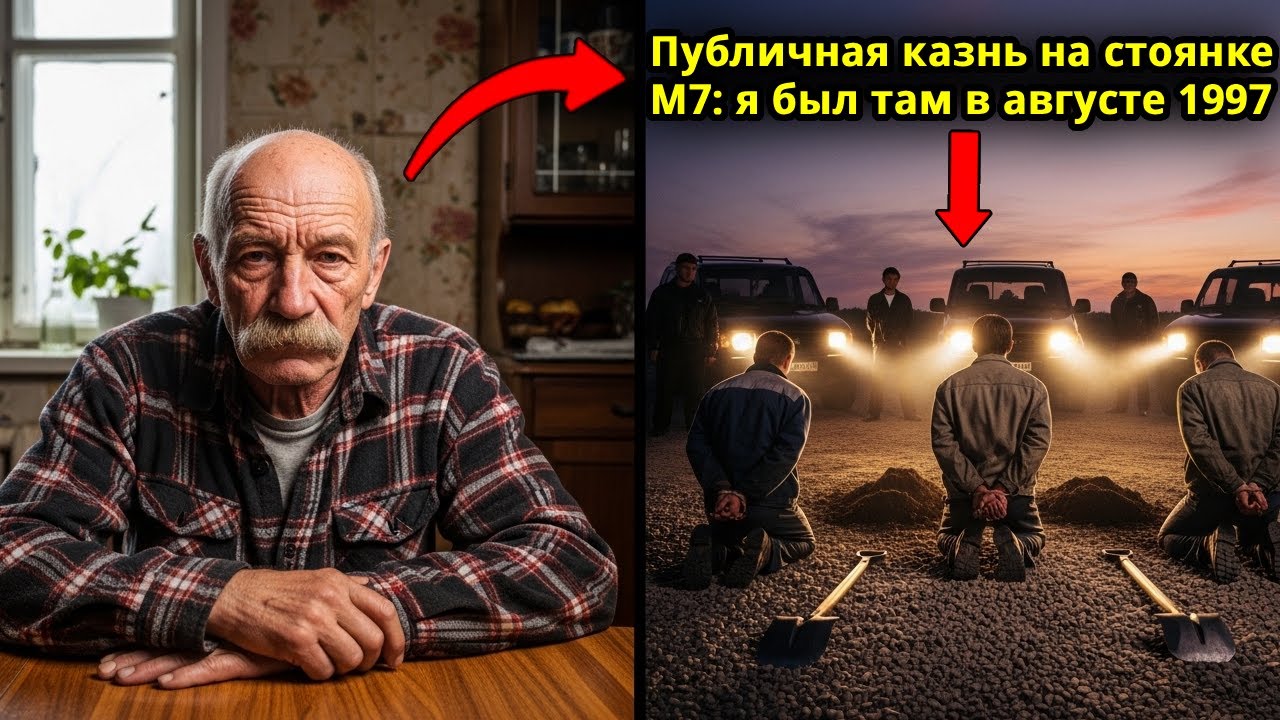 Я видел как братва казнила 3 водителей на М7 за потерю груза наркотиков в 1997 году