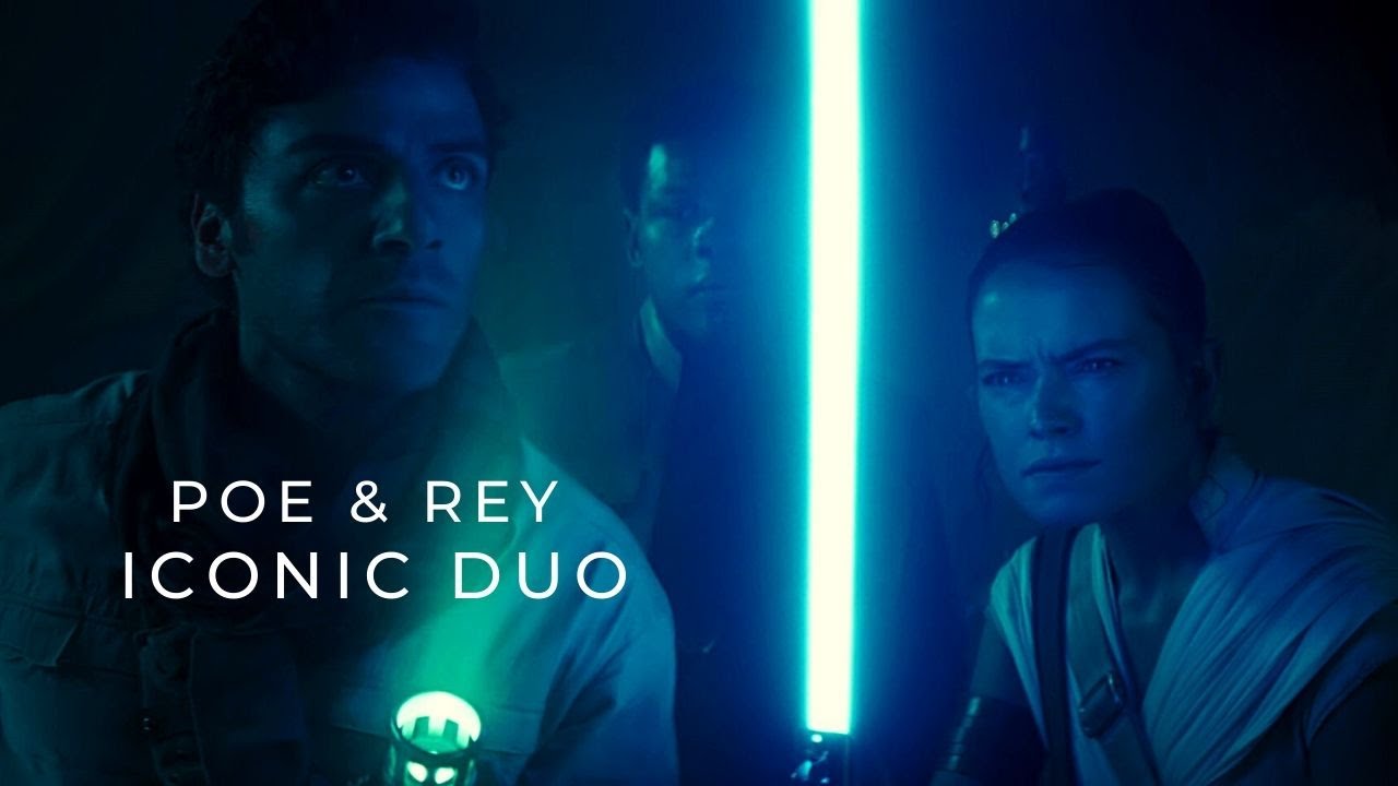 Poe Dameron & Rey being an iconic duo