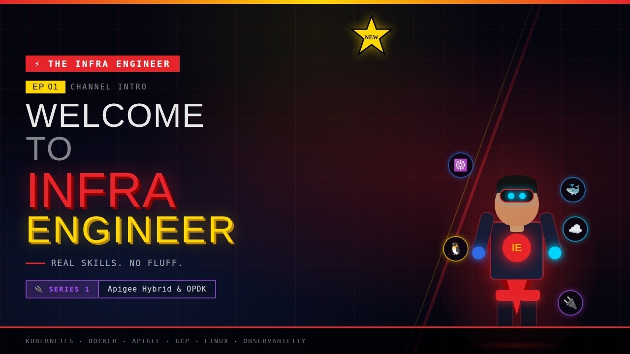 The Infra Engineer – Your Superpowered Infrastructure Learning Channel | Intro