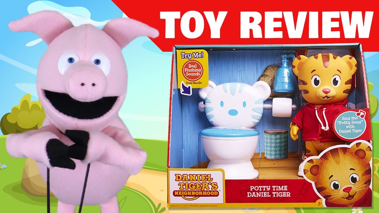 Potty Time Daniel Tiger Playset Review - PJ Plays Toy Review & Imaginative Playtime!