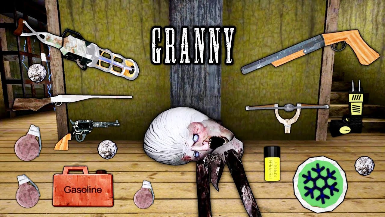 Granny 2 Remake Using All Weapons To Kill Spider Mom | Granny 2 New Update