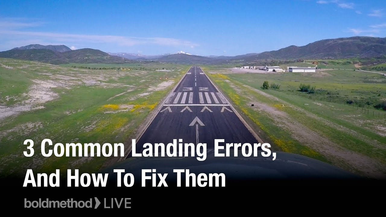 3 Common Landing Errors, And How To Fix Them: Boldmethod Live