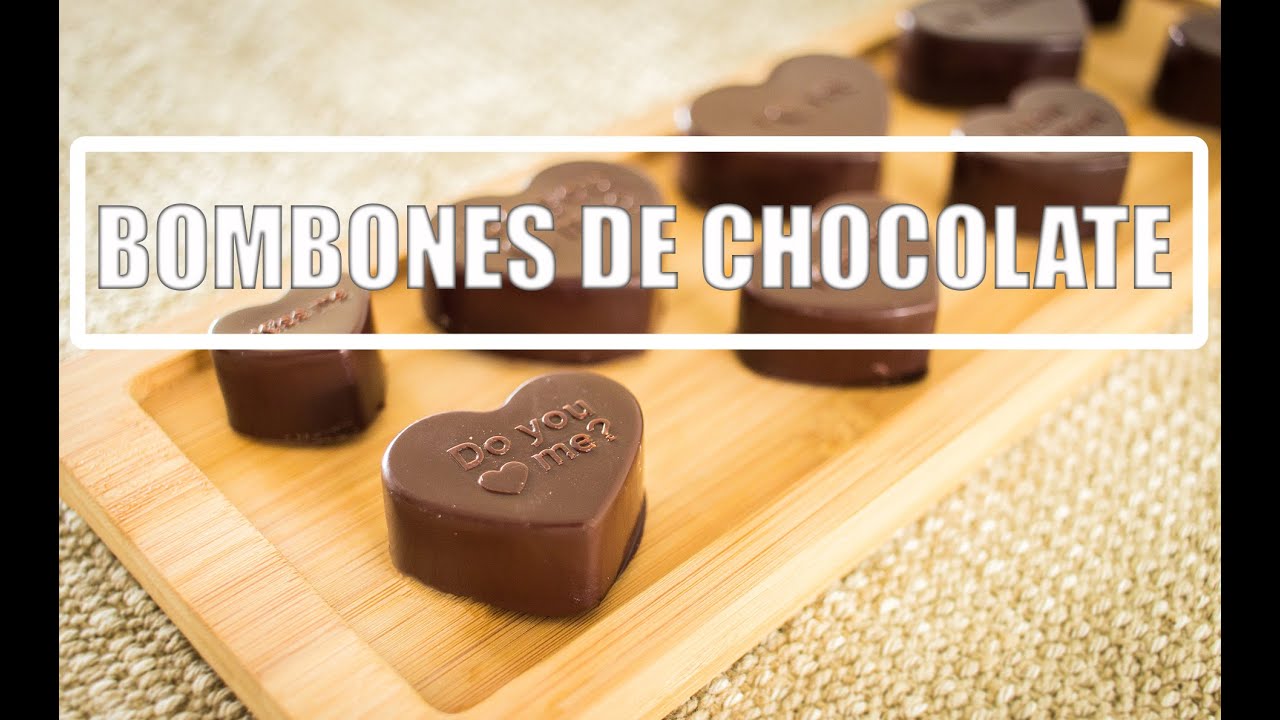 Bombones de Chocolate con Nutella o Dulce de Leche - San Valentín  MQC