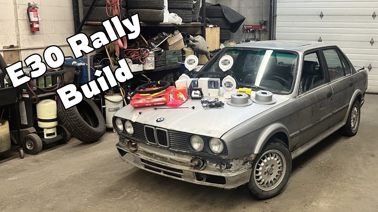 Building an AWD E30 Rally Car | Front axle rebuild and mods