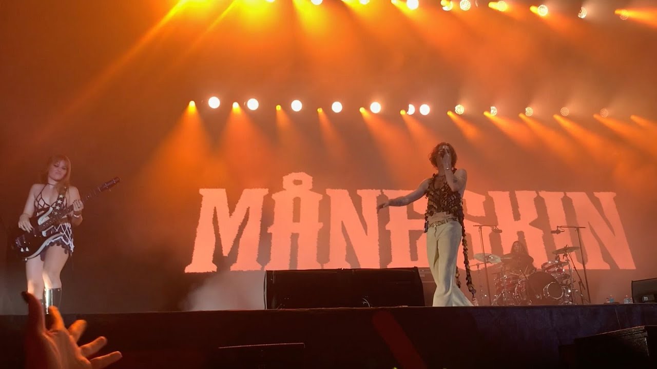 Maneskin Istanbul Live Kucukciftlik 23.07.2022 Front Row