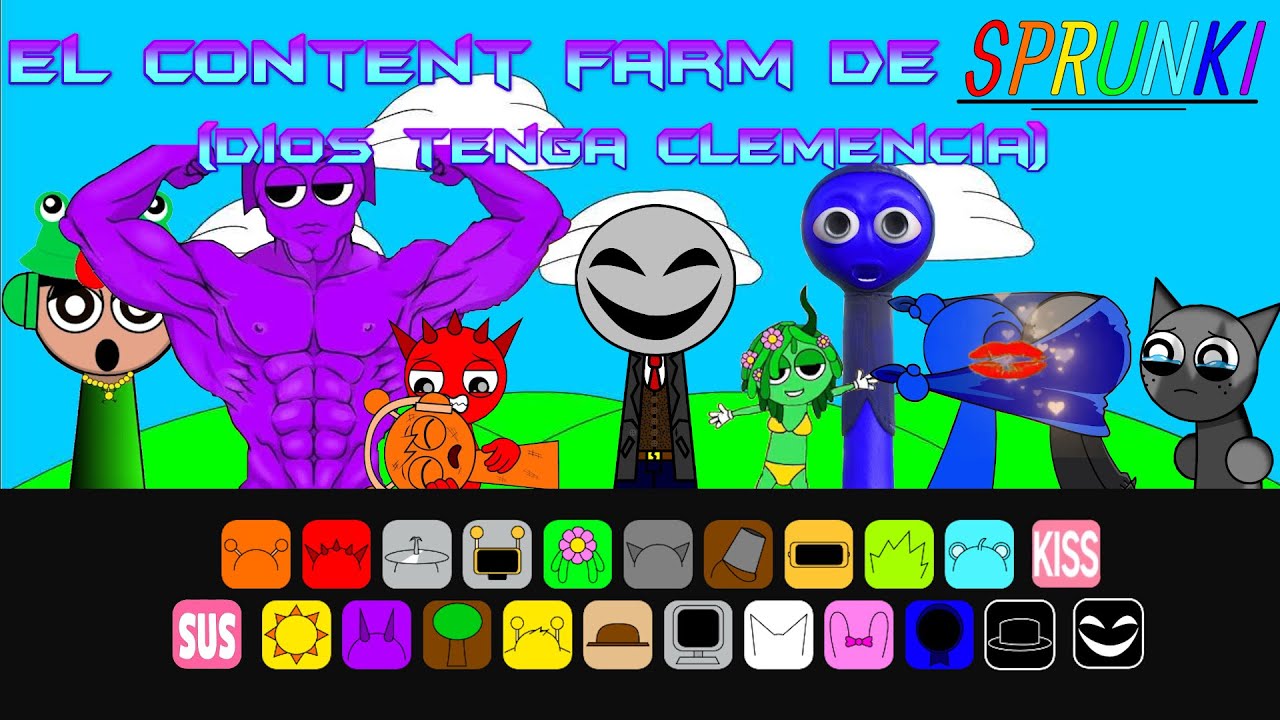 El content farm de Sprunki (Dios tenga clemencia)