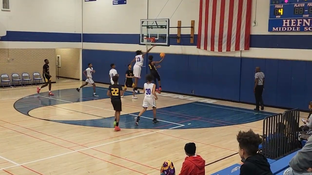 Hefner vs Cooper 8th Grade Boys Basketball