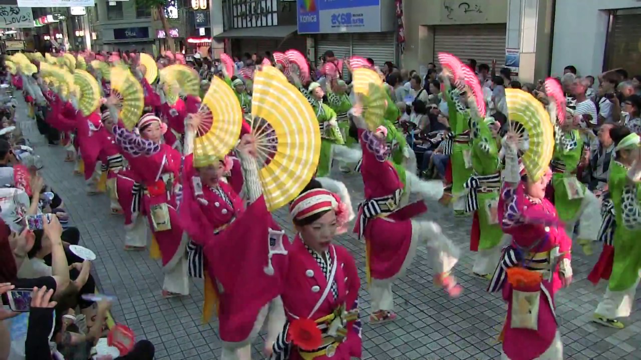 よさこい全国大会(2018/8/12)「ほにや」