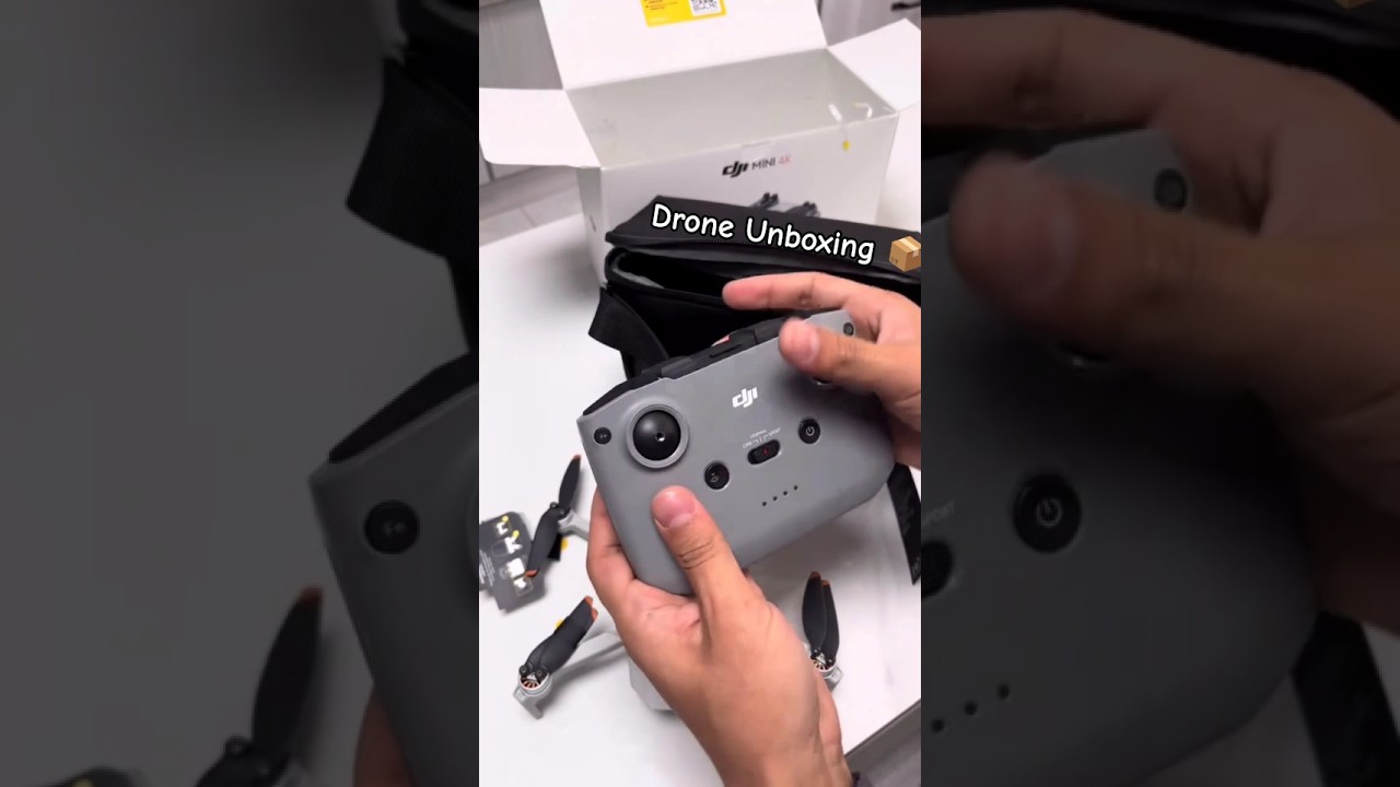 DJI Mini 4K Drone Unboxing 📦 #wgitachi #dji #drone #shorts #shortsfeed #viralshorts #youtubeshorts
