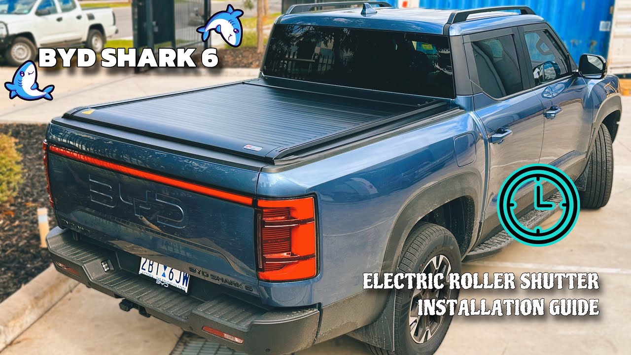 GAME-CHANGER! 🔥 Easy Install Guide: Tradesman4x4 Electric Roller Shutter for BYD Shark 6