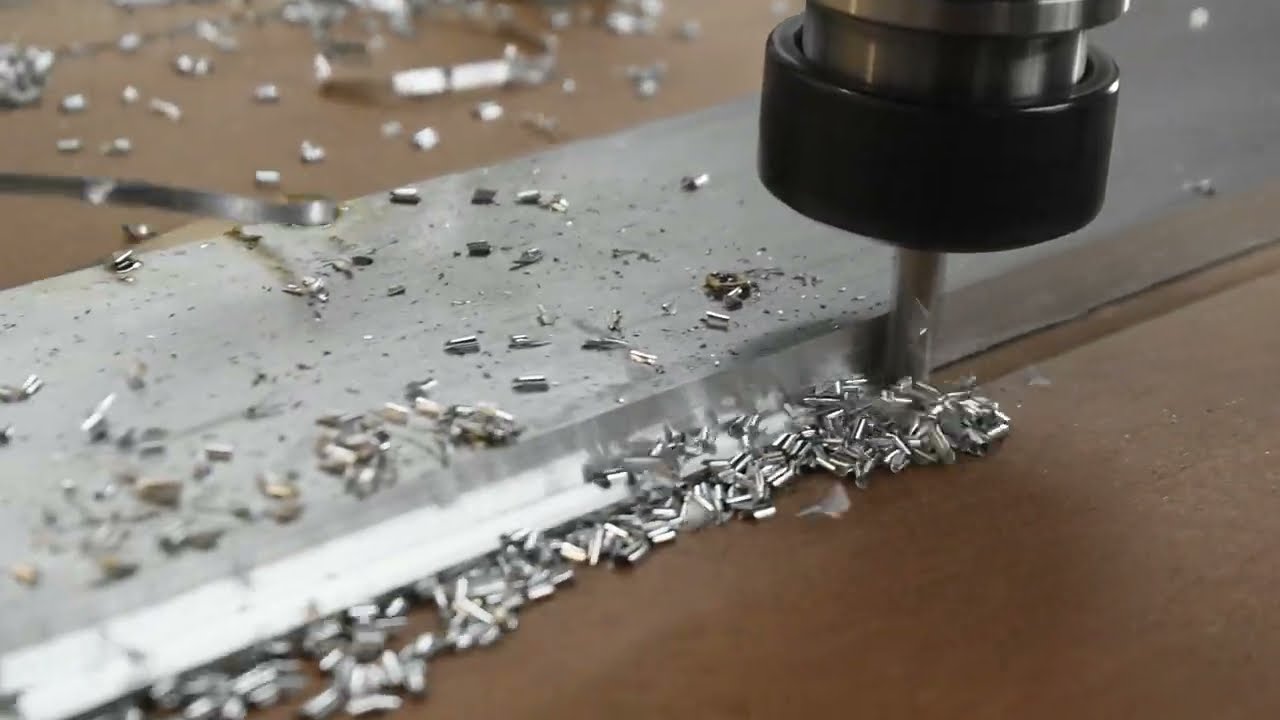 Cutting Large Format Aluminium Parts on a CNC Router