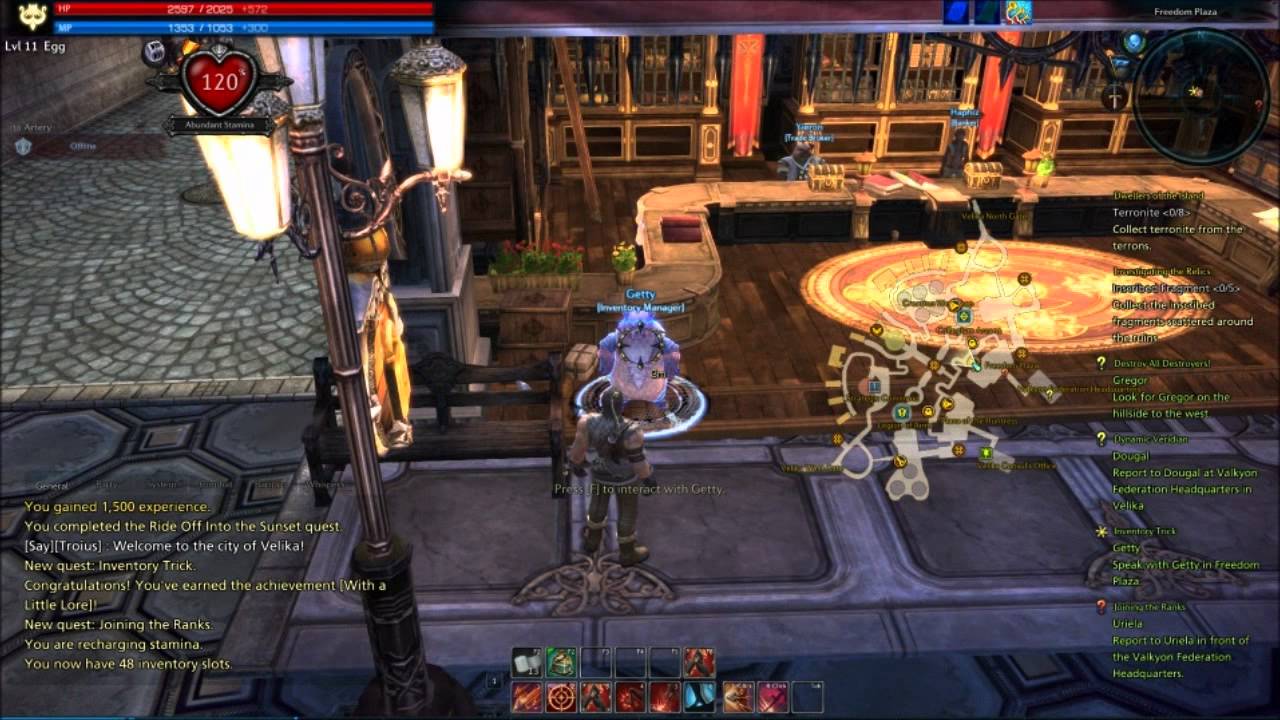TERA closed beta - main city