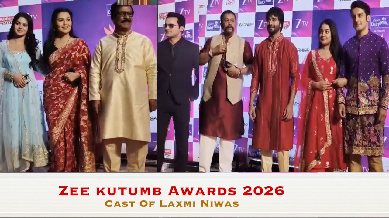 Zee Kutumb Award 2026 || Lakshmi Niwas ||