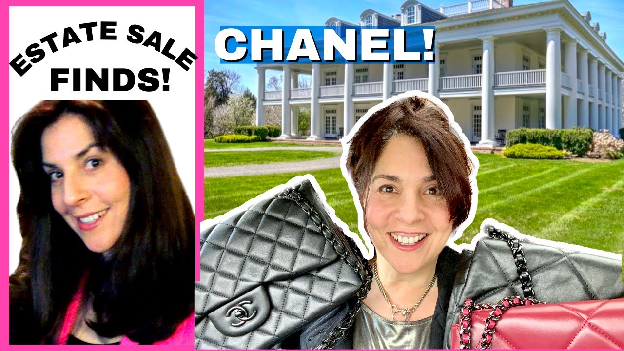 CHANEL Purses In The Pool House!! Lux Estate Sale Gives Up The Gold!