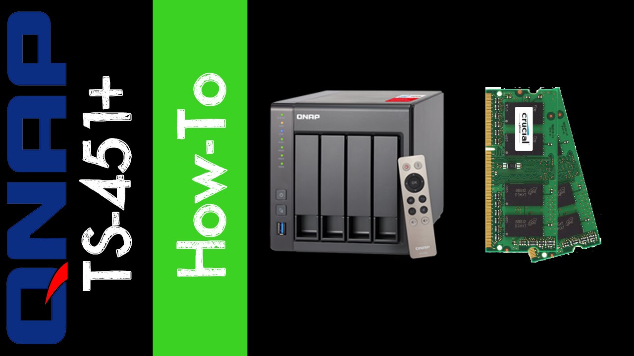 QNAP TS-451+ 4-Bay NAS - 16gb Memory Install