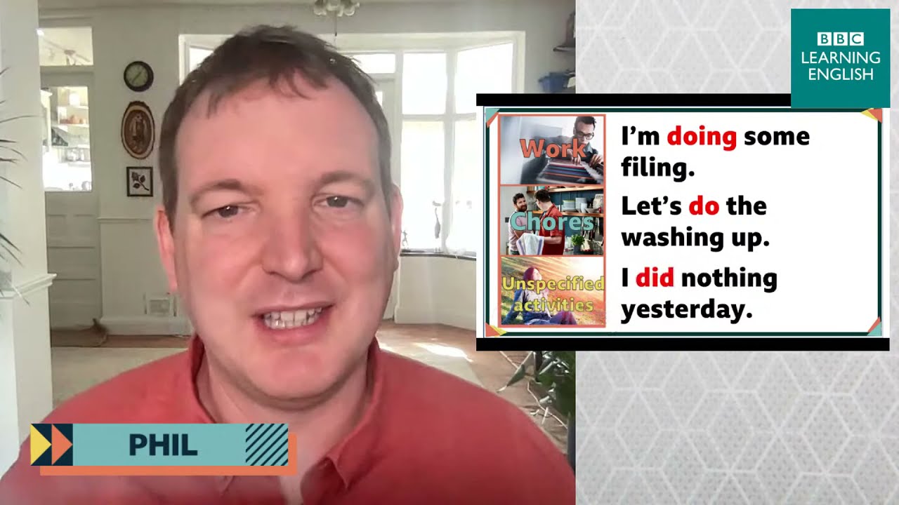 Live English Class: When to use 'make' and when to use 'do'