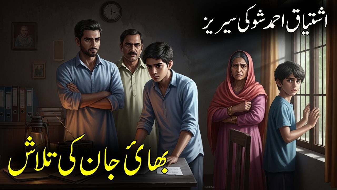 Bhai jaan ki talashبھائی کی تلاش | Shoki Brothers Series | Ishtiaq Ahmad Jasoosi Kahani Urdu Hindi