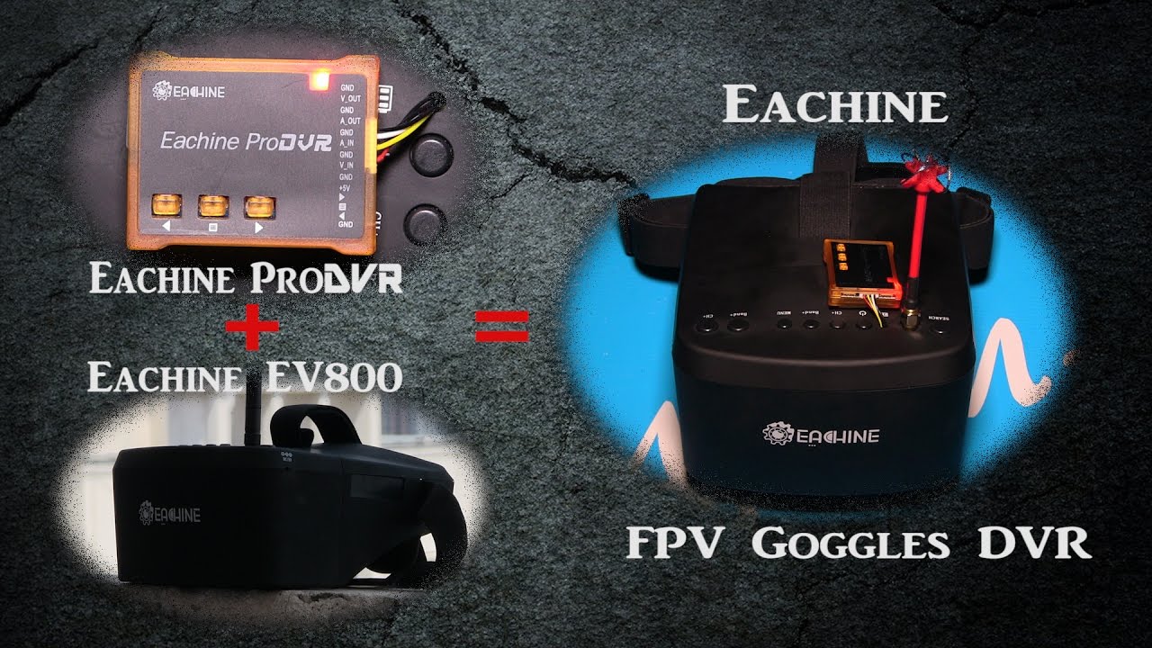 Eachine ProDVR установка на Eachine EV800