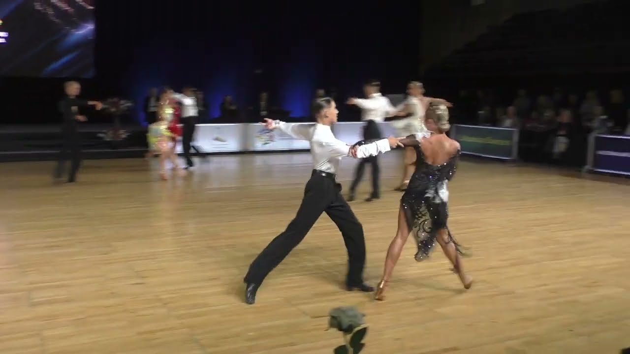 Lithuania 10 dance championship Youth Samba Final