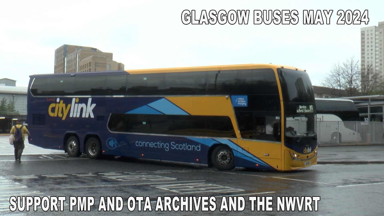 GLASGOW BUSES MAY 2024